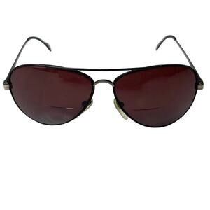 Zimco R.G.P Milan Aviator Reading Sunglasses Frame 54-13-145 mm Black Full Rim